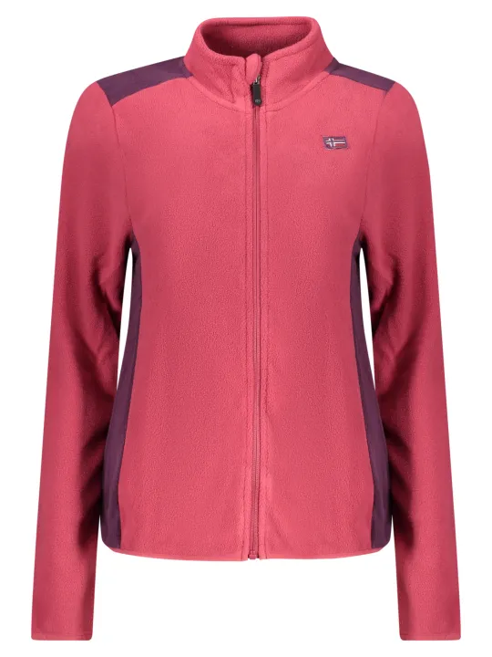 Rosa Damen-Fleece-Sweatshirt mieten | Flex-Fashion Verleih