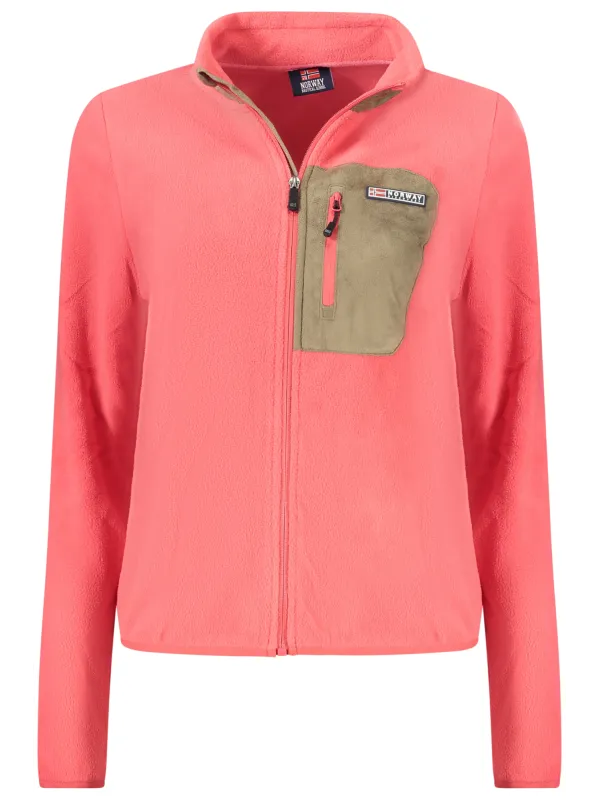 Rosa Damen Fleece-Sweatshirt mieten | NORWAY 1963 Verleih