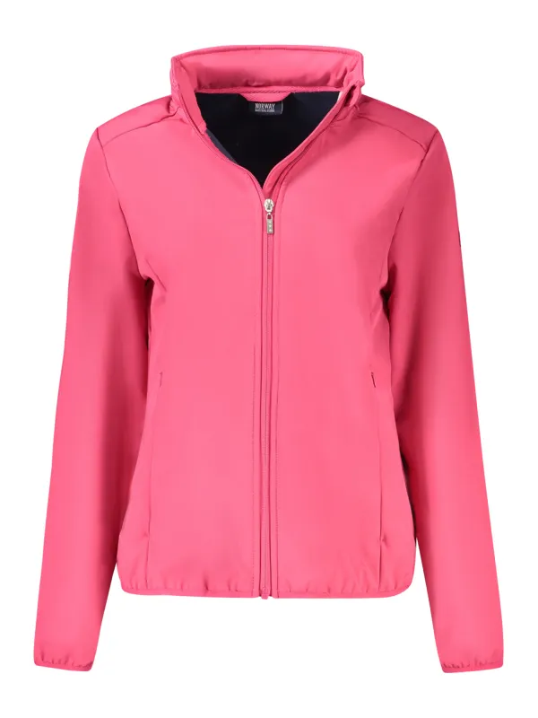 NORWAY 1963 Damen Softshelljacke Rosa leihen | Flex-Fashion