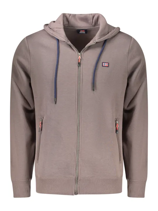 Mieten Sie das braune NORWAY 1963 Herren Sweatshirt - Flex-Fashion