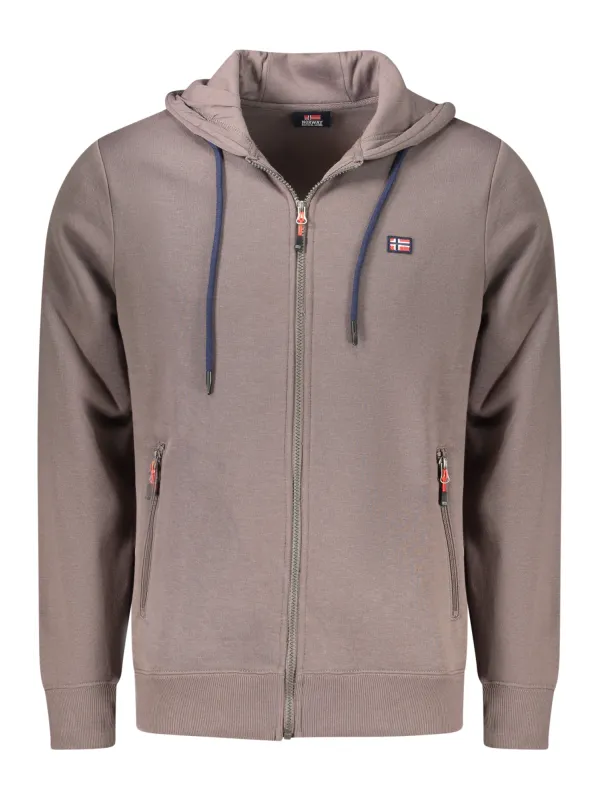 Mieten Sie das braune NORWAY 1963 Herren Sweatshirt - Flex-Fashion