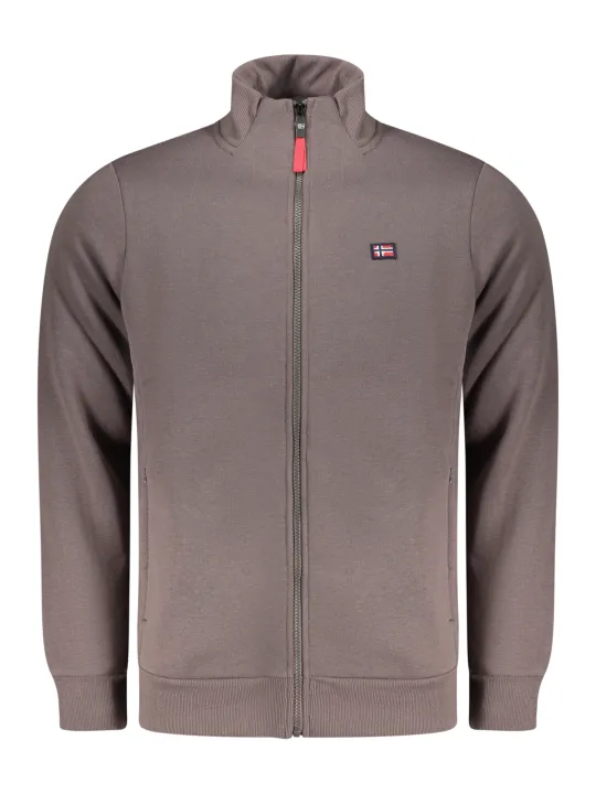 NORWAY 1963 Herren Sweatshirt mieten – Braun, Langarm, Flex-Fashion