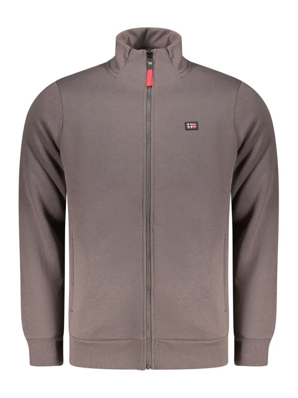 NORWAY 1963 Herren Sweatshirt mieten – Braun, Langarm, Flex-Fashion