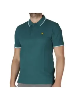 Lyle & Scott Herren Polo Grün mieten – Flex-Fashion Verleih