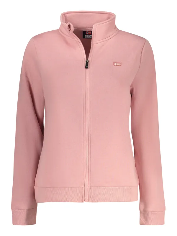 Rosa Damen Sweatshirt mieten - NORWAY 1963 Verleih-Shop
