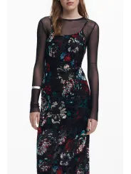 Desigual Damen KLEID Schwarz | online kaufen