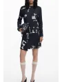 Desigual Damenkleid Schwarz mieten – Flex-Fashion Verleih