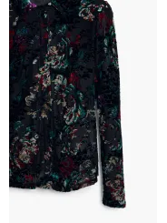 Desigual Damen Hemd Schwarz mieten – Flex-Fashion Verleih