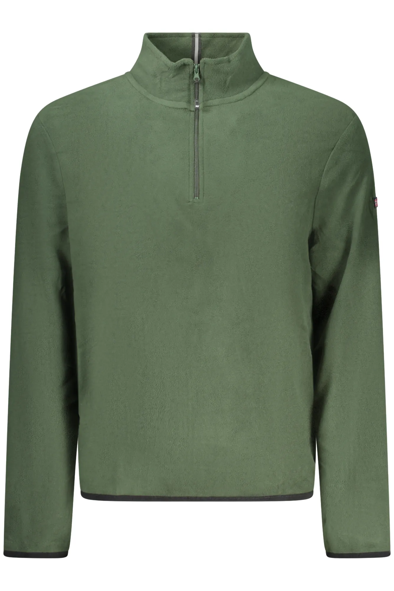 Herren FLEECE-SWEATSHIRT Grün 859540_VEARMY