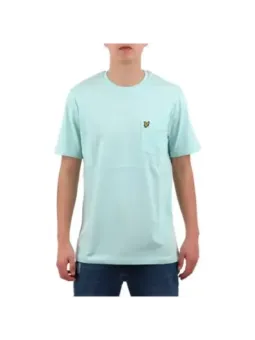 Mintgrünes Lyle & Scott T-Shirt