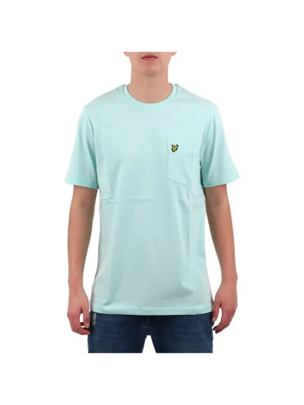 Mintgrünes Lyle & Scott T-Shirt