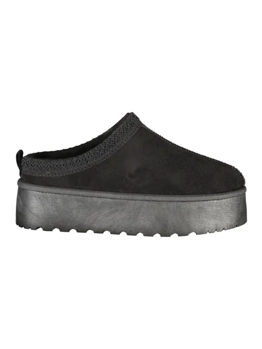 Laura Biagiotti Damen Slipper Schwarz mieten bei Flex-Fashion