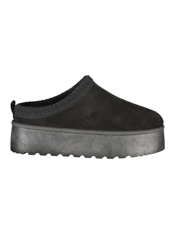 Laura Biagiotti Damen Slipper Schwarz mieten bei Flex-Fashion