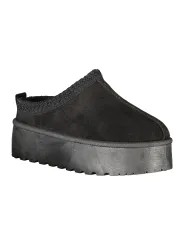 Laura Biagiotti Damen Slipper Schwarz mieten bei Flex-Fashion