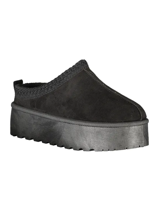 Laura Biagiotti Damen Slipper Schwarz mieten bei Flex-Fashion