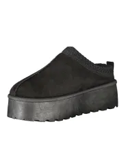 Laura Biagiotti Damen Slipper Schwarz mieten bei Flex-Fashion