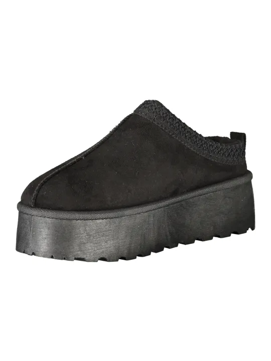 Laura Biagiotti Damen Slipper Schwarz mieten bei Flex-Fashion