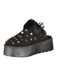 Laura Biagiotti Damen Slipper Schwarz mieten – Flex-Fashion