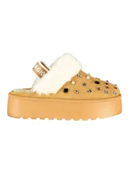 Laura Biagiotti Damen Slipper in Braun mieten - Flex-Fashion