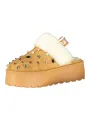 Laura Biagiotti Damen Slipper in Braun mieten - Flex-Fashion