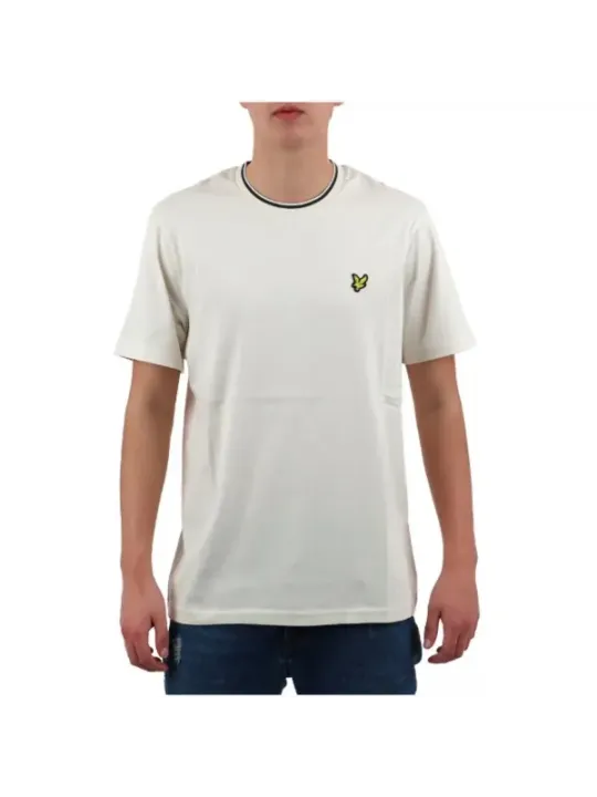 Weißes T-Shirt mit Schmetterlingsdesign