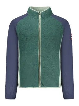 NORWAY 1963 Herren Fleece-Sweatshirt Grün leihen | Flex-Fashion