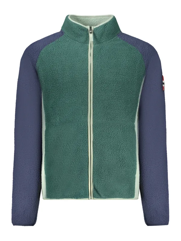 NORWAY 1963 Herren Fleece-Sweatshirt Grün leihen | Flex-Fashion
