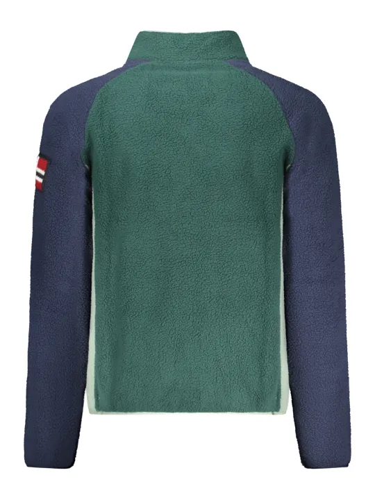 NORWAY 1963 Herren Fleece-Sweatshirt Grün leihen | Flex-Fashion