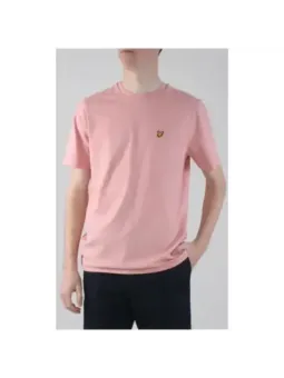 Pink T-shirt mit Schmetterling Stickerei