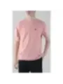 Pink T-shirt mit Schmetterling Stickerei
