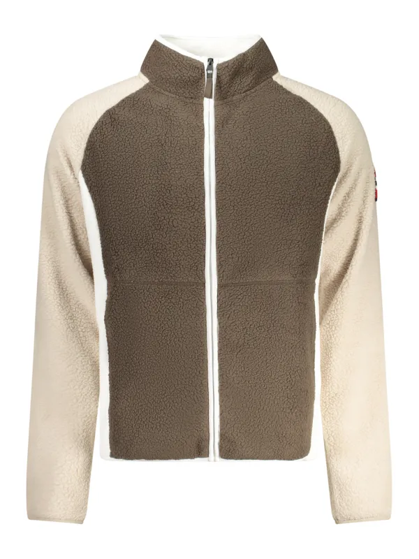 Herren Fleece-Sweatshirt Braun mieten | Flex-Fashion Verleih