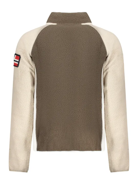 Herren Fleece-Sweatshirt Braun mieten | Flex-Fashion Verleih