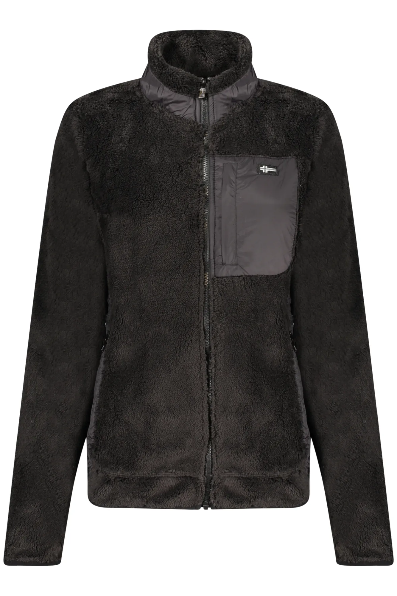 Damen LANGARM-SWEATSHIRT Schwarz 859902_NEBLACK