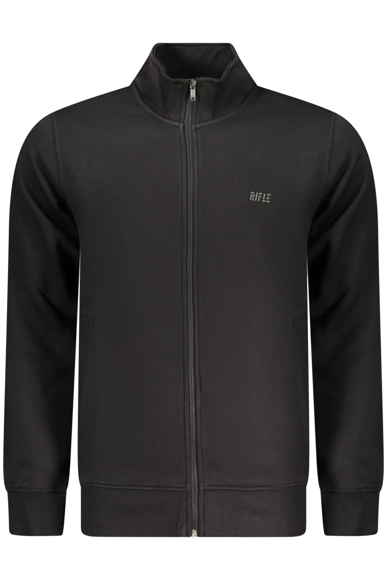 Herren LANGARM-SWEATSHIRT Schwarz RFF018_NENERO