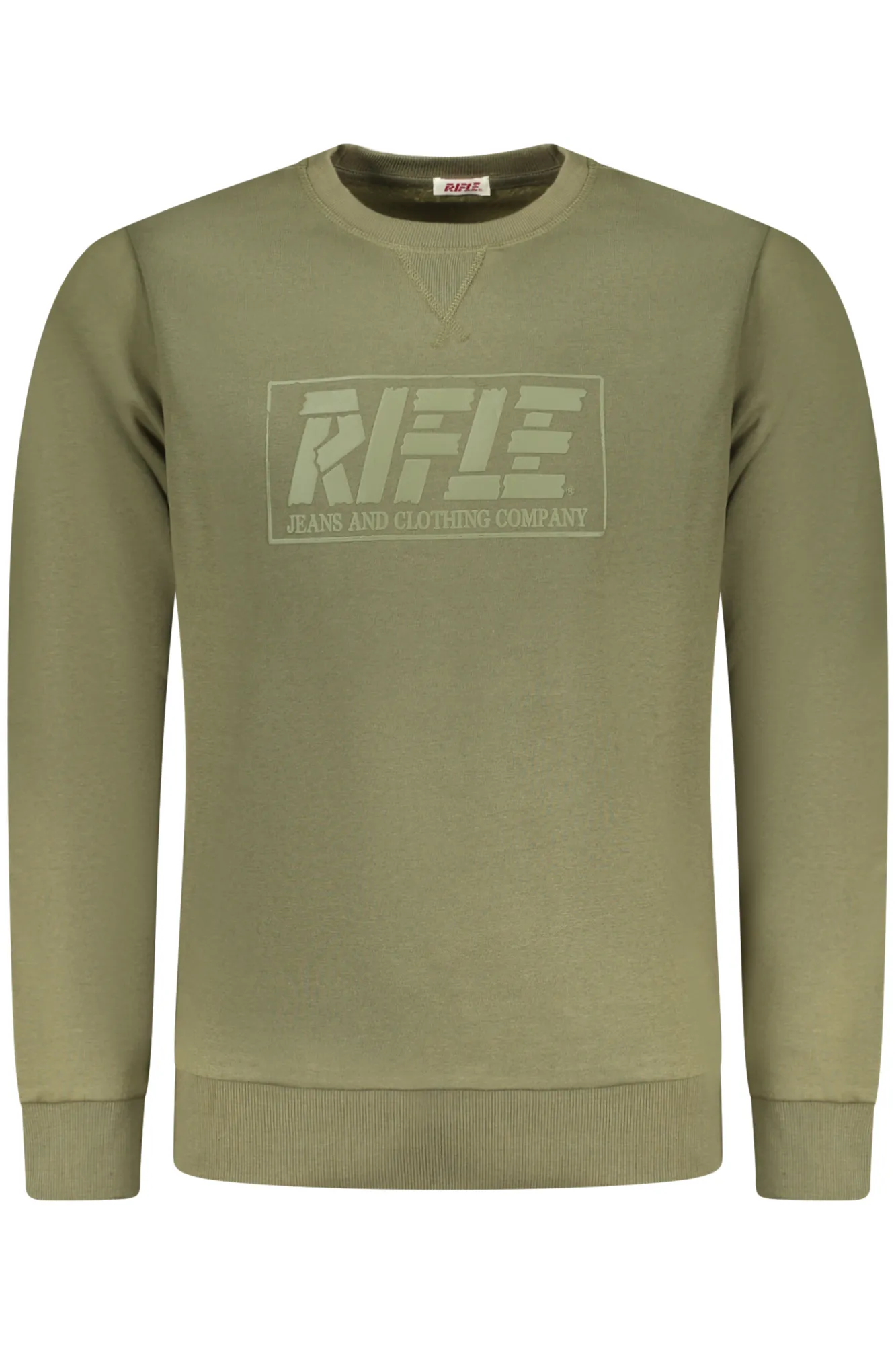 Herren LANGARM-SWEATSHIRT Grün RFF415_VEARMY