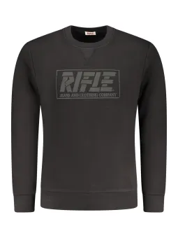 RIFLE Herren LANGARM-SWEATSHIRT Schwarz | online kaufen