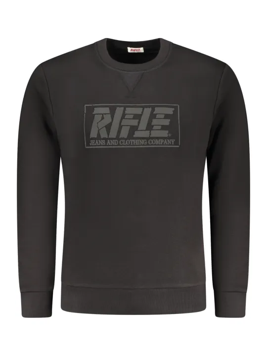 RIFLE Herren Sweatshirt Schwarz mieten - Flex-Fashion Verleih