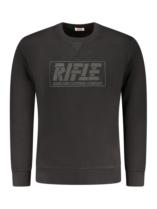 RIFLE Herren Sweatshirt Schwarz mieten - Flex-Fashion Verleih
