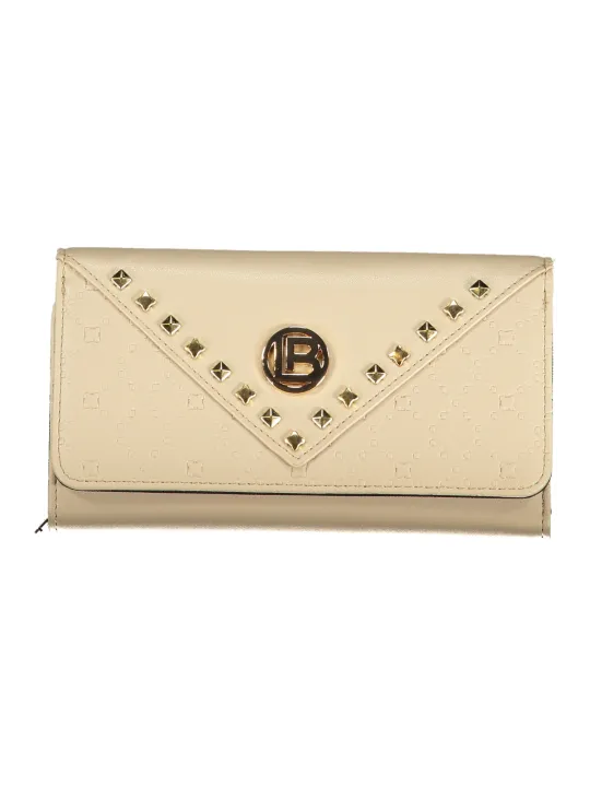 Laura Biagiotti Damen Beige Geldbörse mieten bei Flex-Fashion