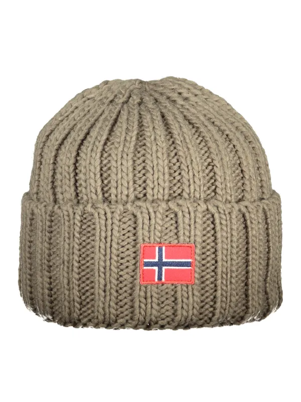 NORWAY 1963 Herren Kappe mieten - Braun UNI - Flex-Fashion