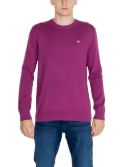 Tommy Hilfiger Pullover Baumwolle lila