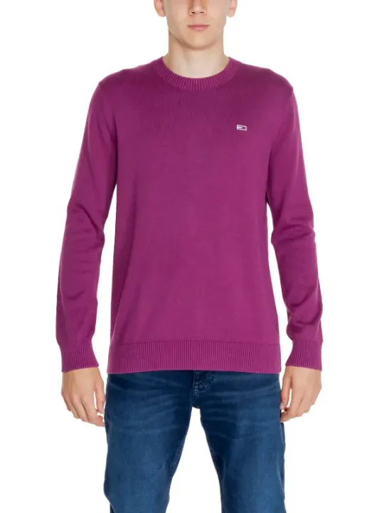 Tommy Hilfiger Pullover Baumwolle lila