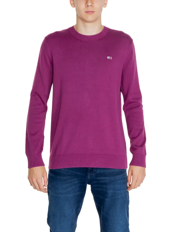 Tommy Hilfiger Pullover Baumwolle lila