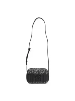 Schwarze Armani Exchange Umhängetasche klein