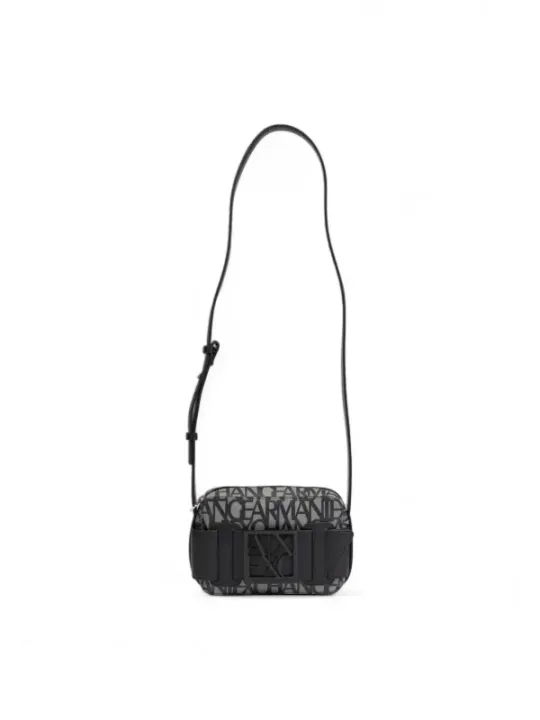 Schwarze Armani Exchange Umhängetasche klein