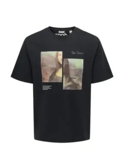 Schwarzes Herren T-Shirt mieten | Only & Sons Verleih-Shop