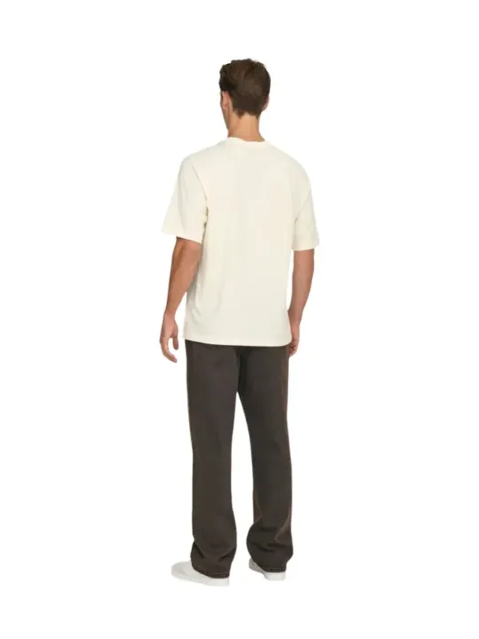 Only & Sons Herren T-Shirt Weiß | online kaufen