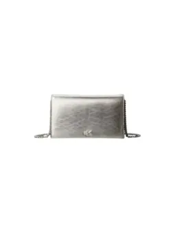 Calvin Klein Damen Portmonee Silbern mieten bei Flex-Fashion