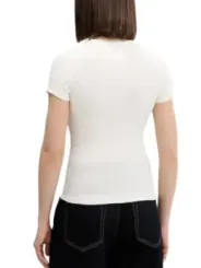 Tommy Hilfiger Jeans Damen T-Shirt Weiß | online kaufen