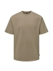Only & Sons Herren T-Shirt Braun | online kaufen